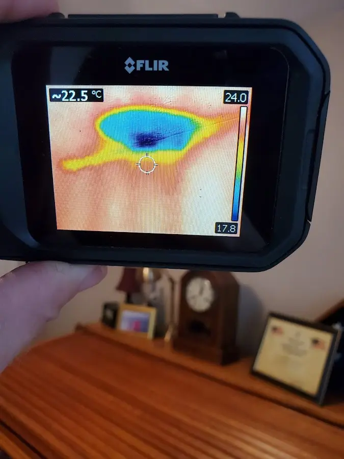 Thermal imaging inspection for water damage in New Garden